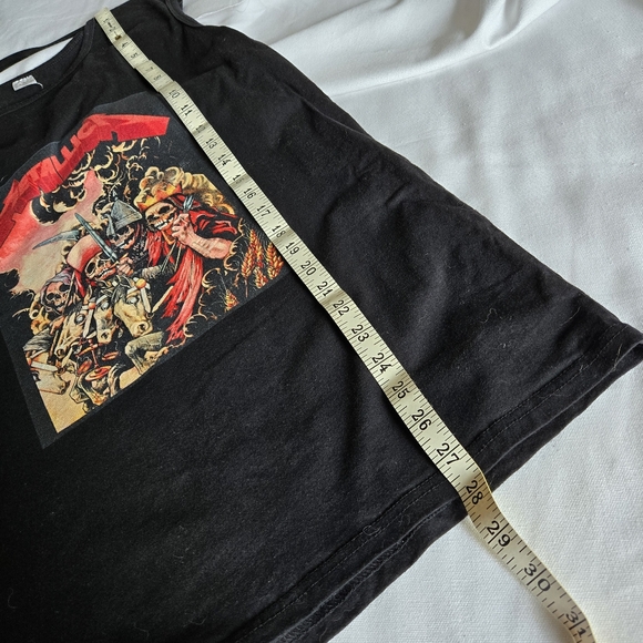 Metallica M tank top muscle tee shirt, black - Picture 4 of 4
